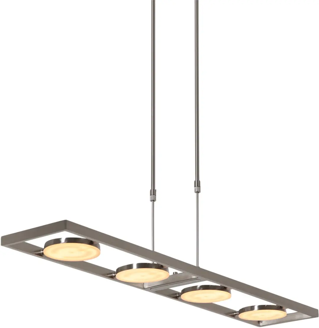 Steinhauer Hanglamp Soleil 3516ST 4000 Lumen - Zilver