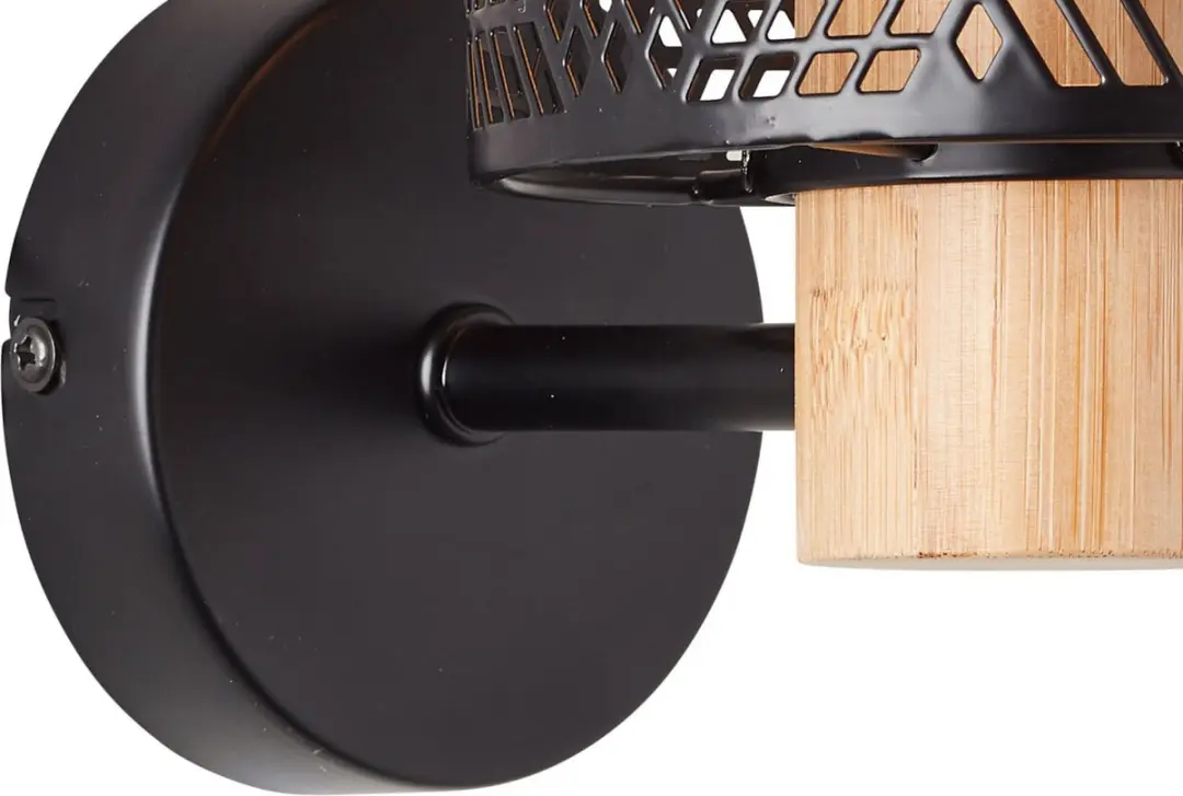 Brilliant Santy Wandlamp - Zwart