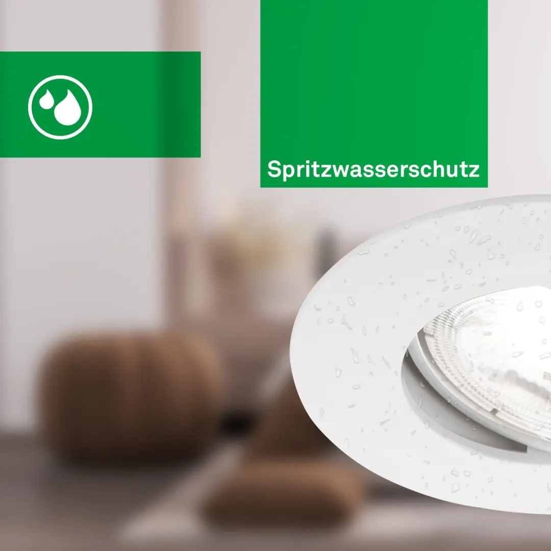 Briloner Kulana A Inbouwspots 9cm - 3 Stuks Wit