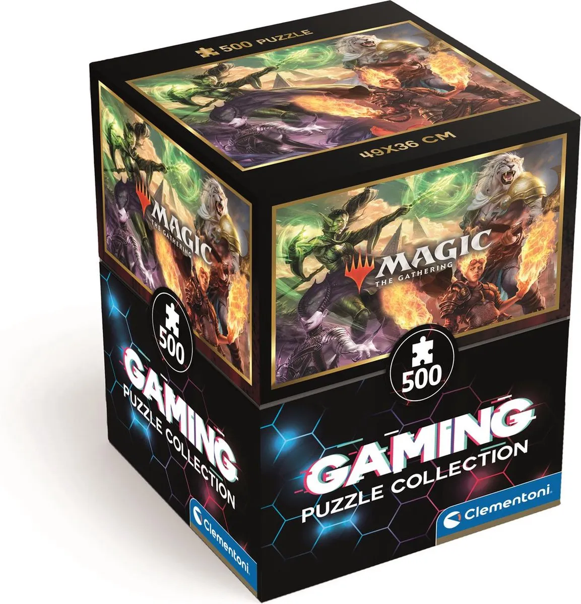 Clementoni Magic The Gathering Cube Puzzel 500 Stuks - Multikleur