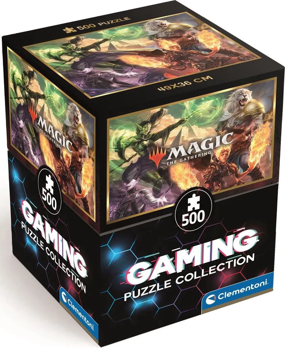 Clementoni Magic The Gathering Cube Puzzel 500 Stuks - Multikleur