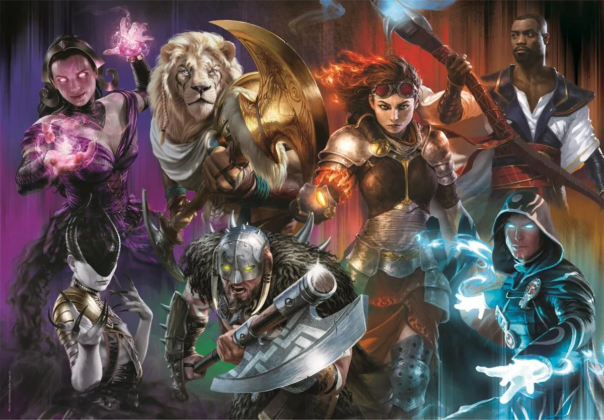Clementoni Magic The Gathering Cube Puzzel 500 Stuks - Multikleur