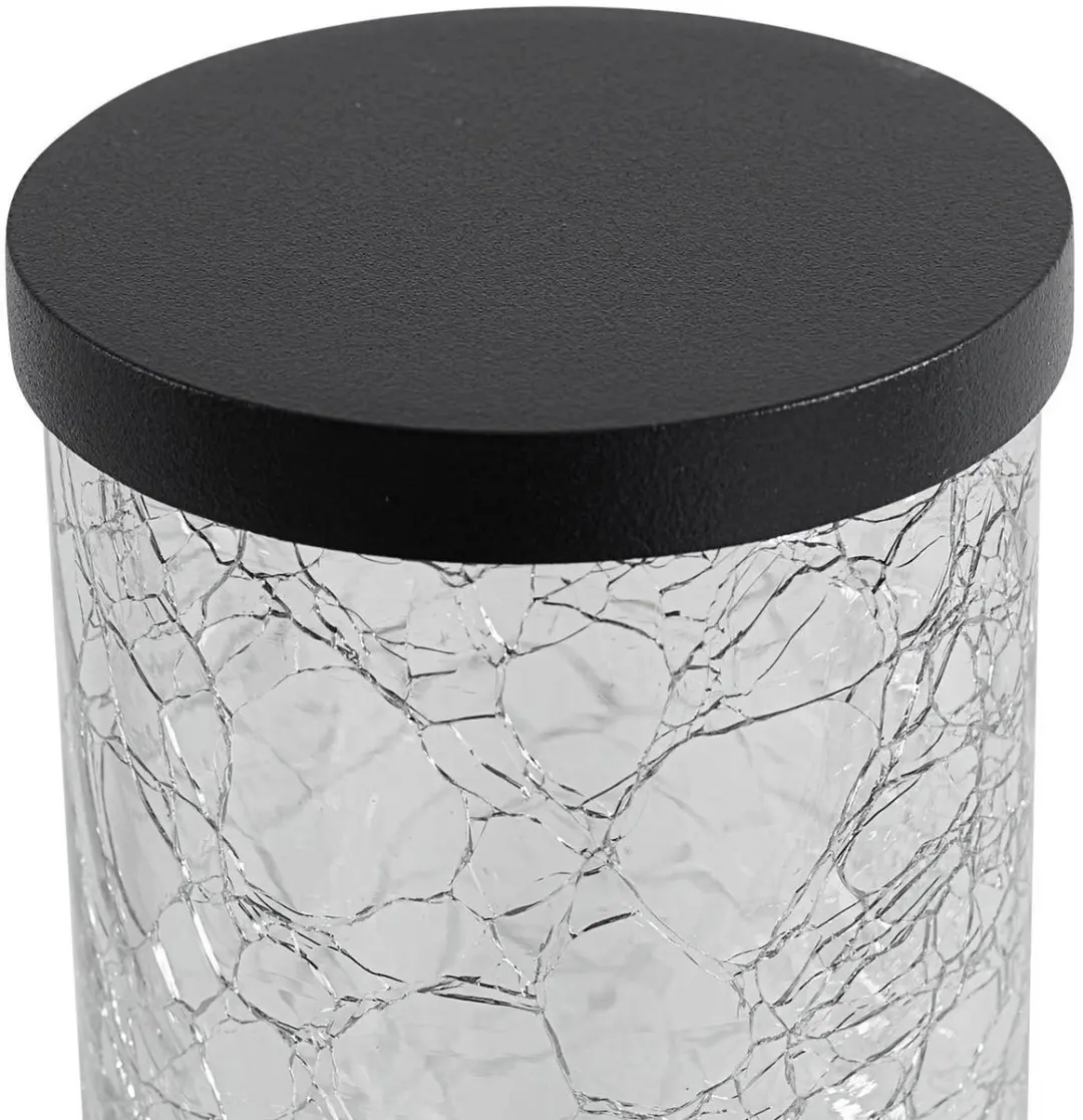 Lindby Wandlamp Buiten 1 Licht GU10 - Zwart/Transparant