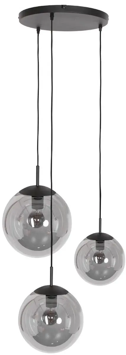 Steinhauer Bollique New 3123ZW Hanglamp - 3 Lichtpunten - Zwart