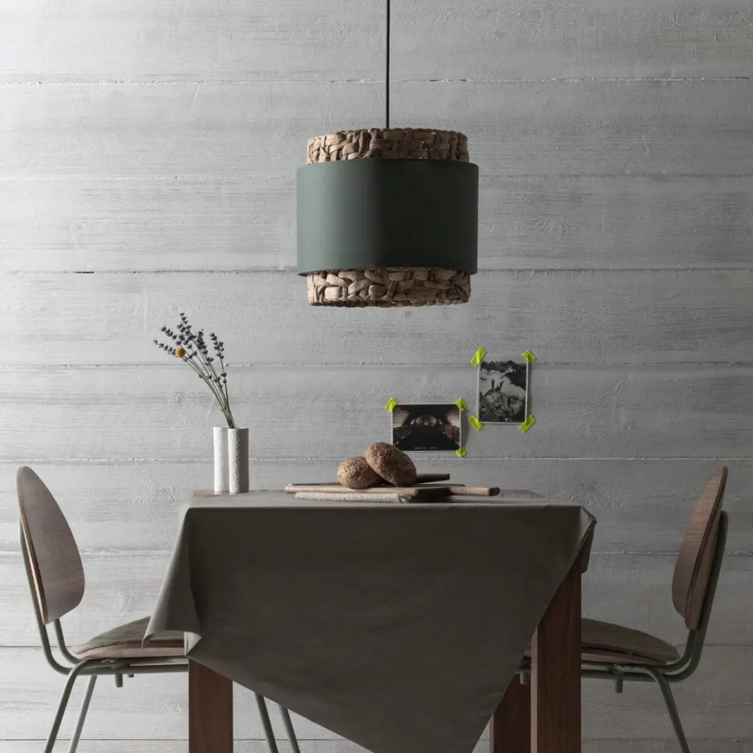 Brilliant Waterlilly Hanglamp 1-vlammig - Grijs/Beige