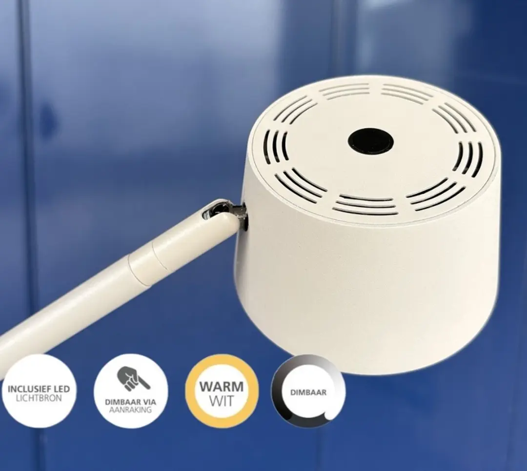 Freelight Cugino Vloerlamp 1-Arm 12.4W - Crème - 2700K
