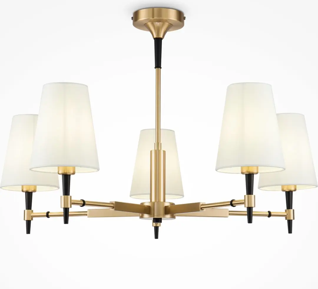 Maytoni Zaragoza Kroonluchter - 5 Lichtpunten Ø78cm - Goud