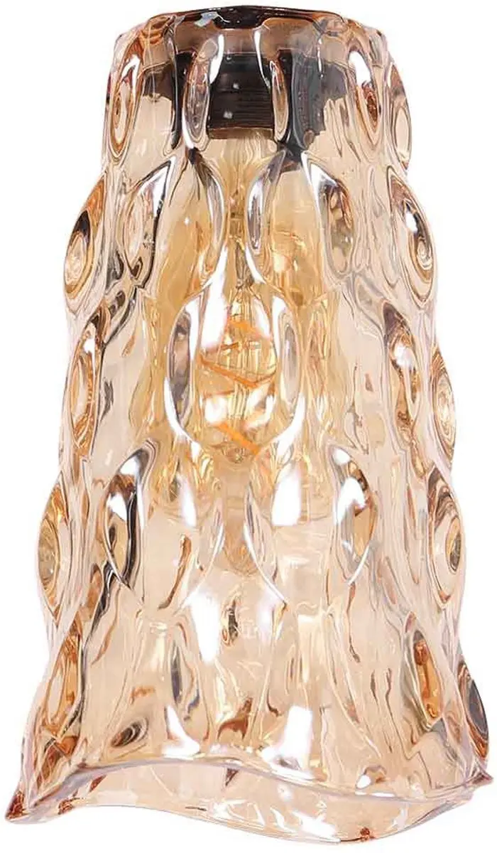 Steinhauer Vidrio 3831ZW Hanglamp - Warm wit - Oranje/Zwart