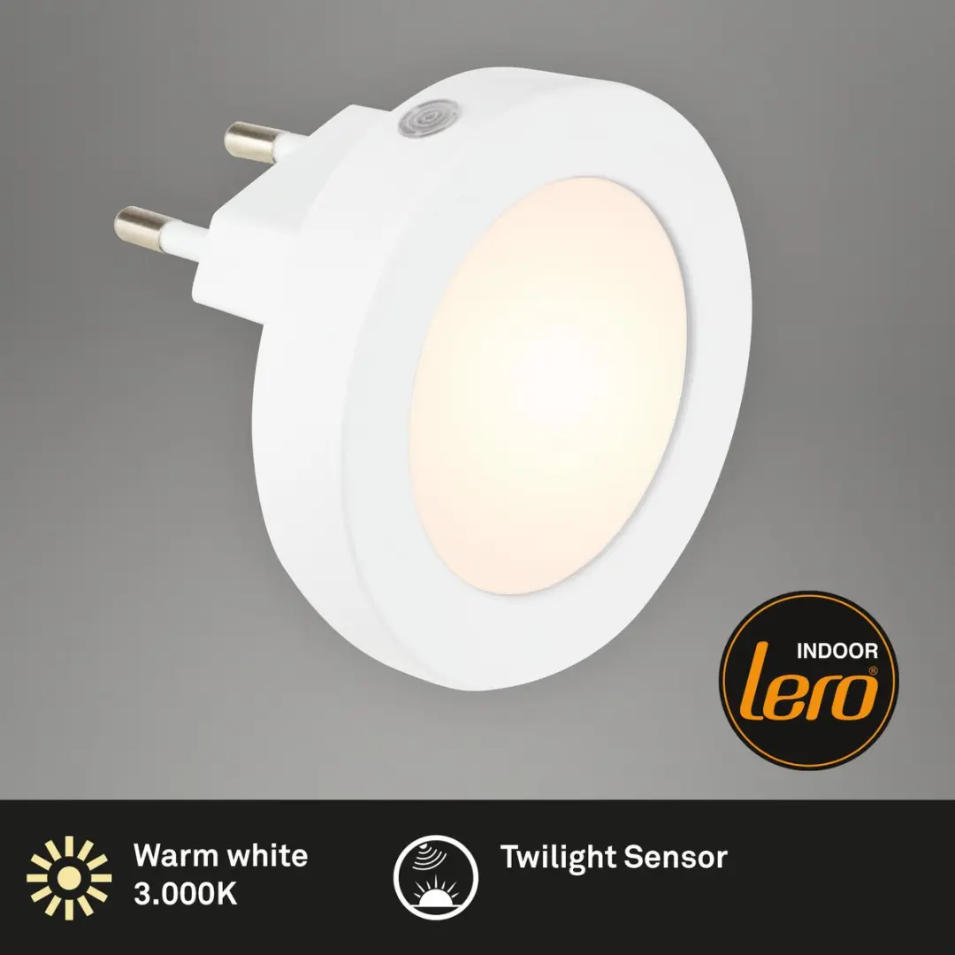 Briloner QuiRI LED Sensor Nachtlampje 30lm - Wit