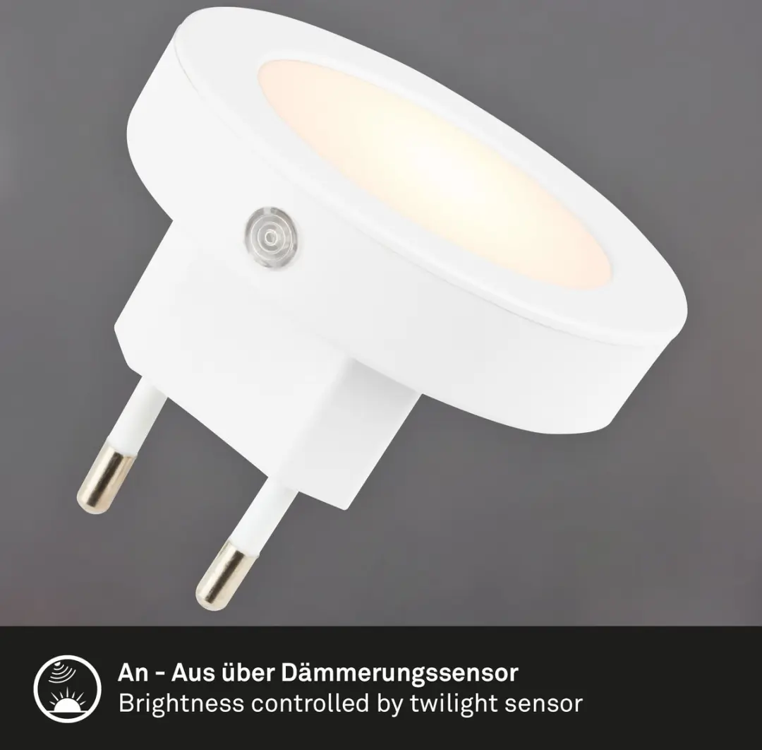 Briloner QuiRI LED Sensor Nachtlampje 30lm - Wit