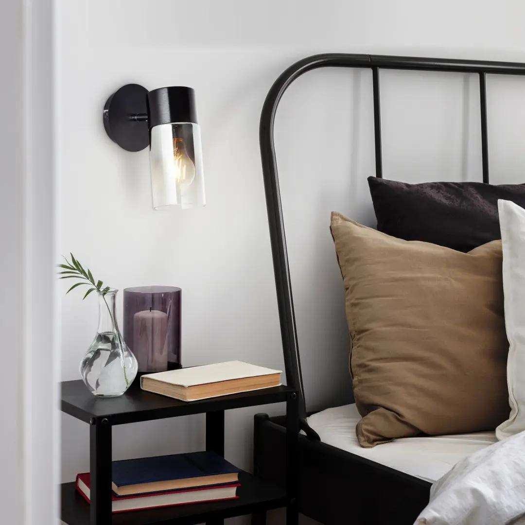 Brilliant Alia Spot 1-lamps E27 40W - Rookglas