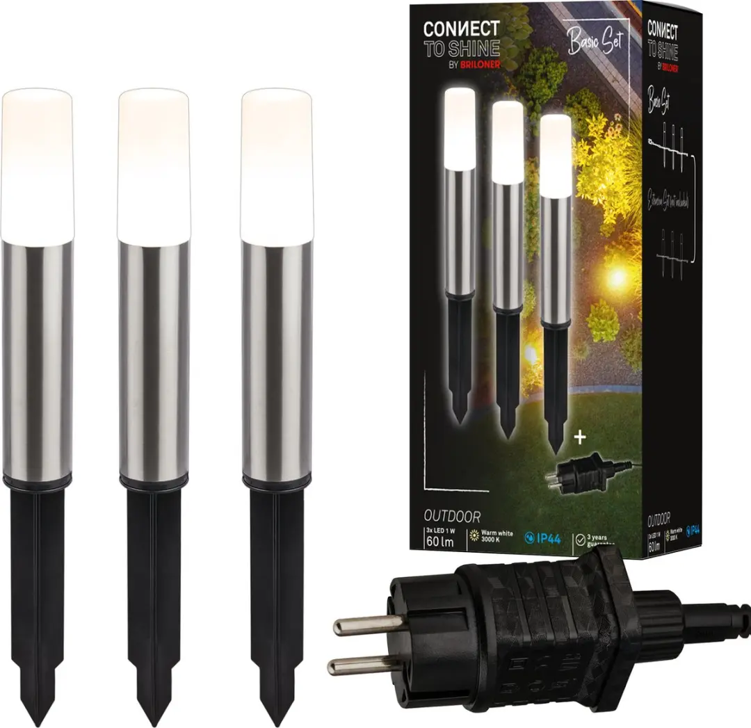 Briloner LED Padverlichting Set 3 Stuks
