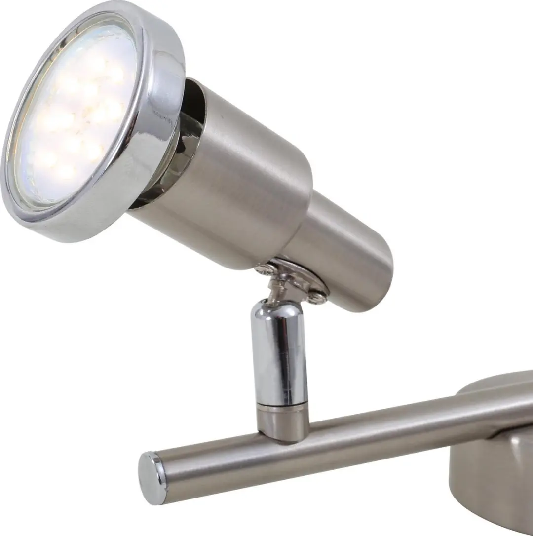 Briloner COOL Plafondlamp 2x3000K GU10 - Mat nikkel