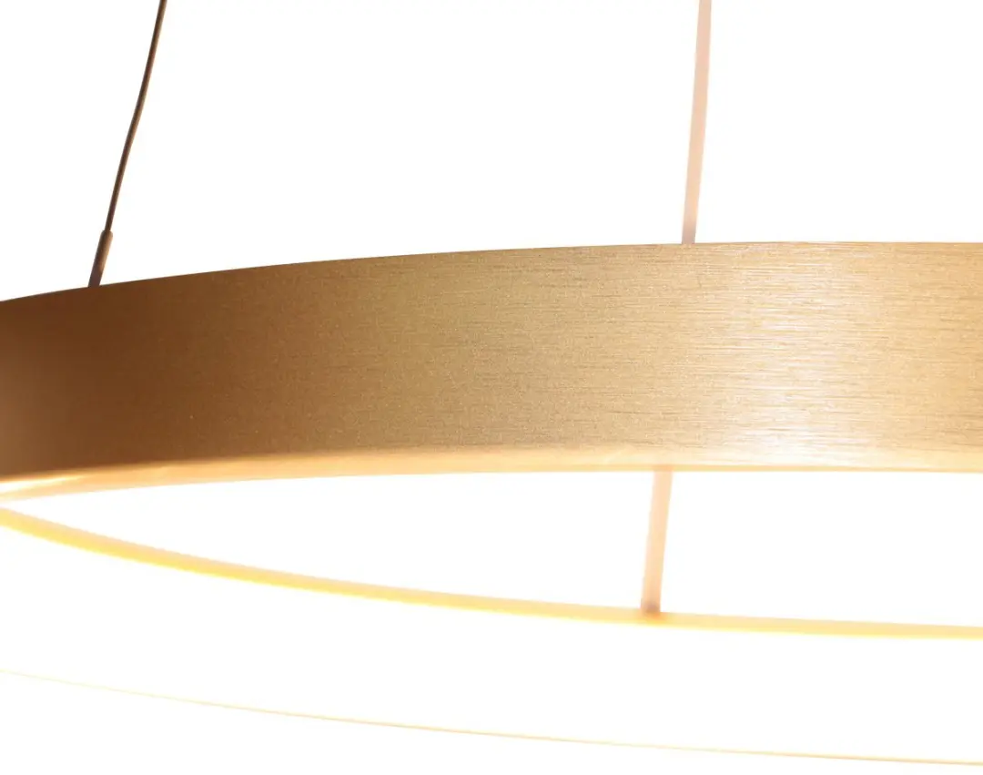 Steinhauer Ringlede 4612GO Gouden Hanglamp - 40W - Ø57cm
