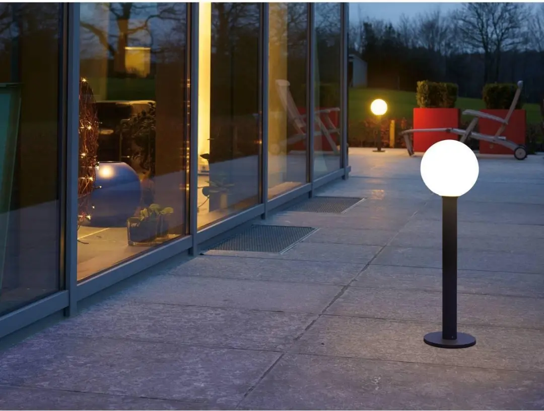 SLV Gloo Pure 70 Buiten Sokkellamp - Antraciet