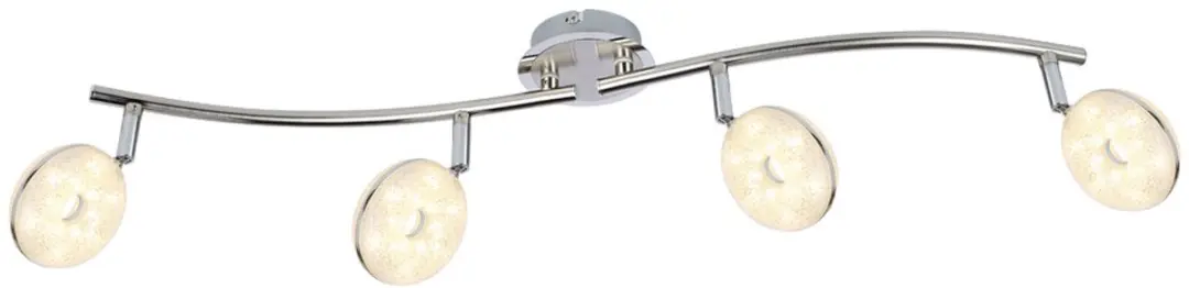 Globo LED Spotstrip 4x6W 475Lm Warm Wit