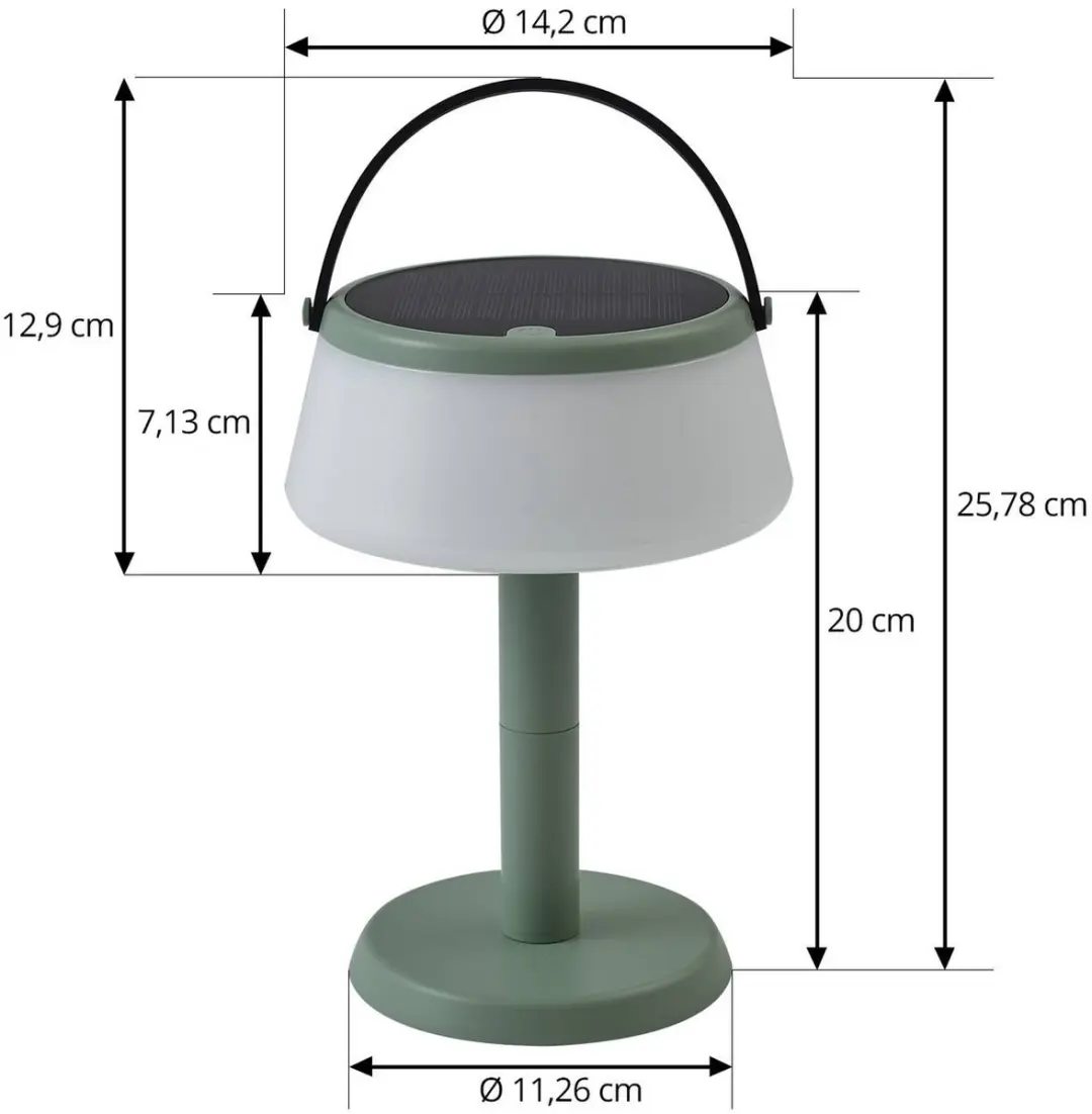 Lindby Terraslamp Groen/Wit
