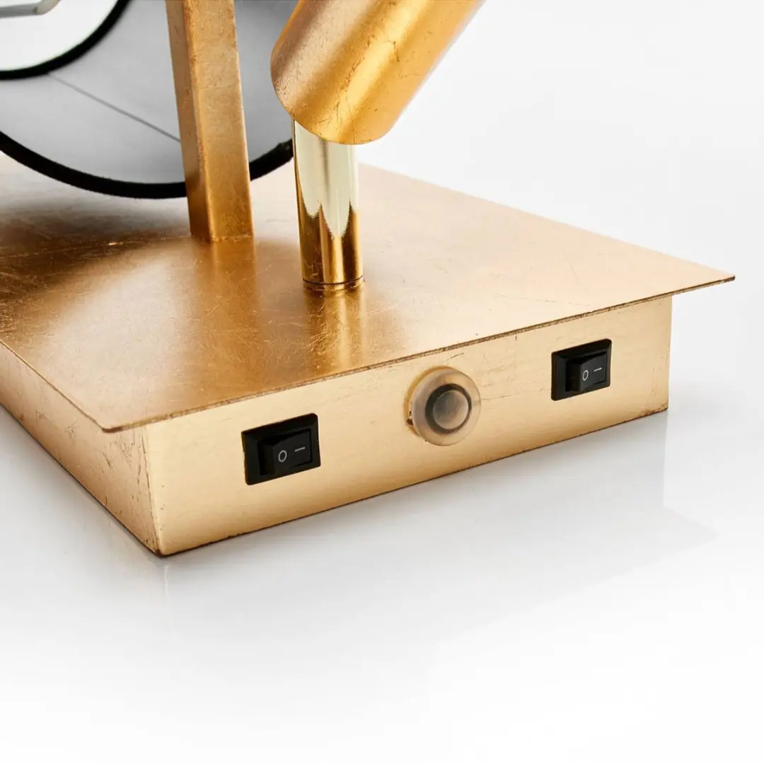 Lindby Wandlamp E14 1 Licht - Zwart/Goud