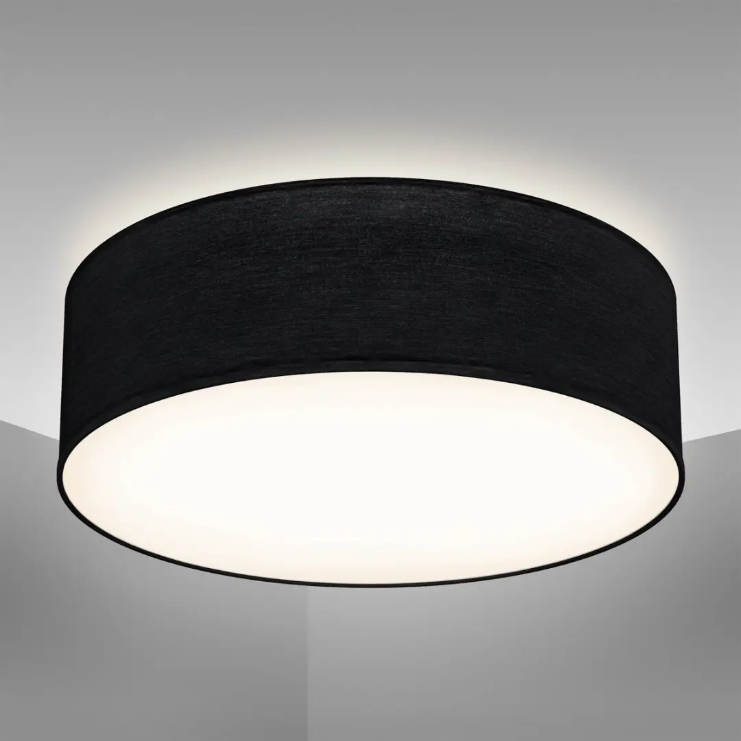 Briloner Plafondlamp Ø30cm - 2x E27 - Zwart