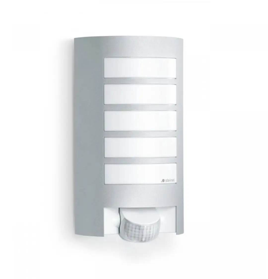 Steinel L12 Design LED Buitenlamp Bewegingsmelder E27 - Zilver
