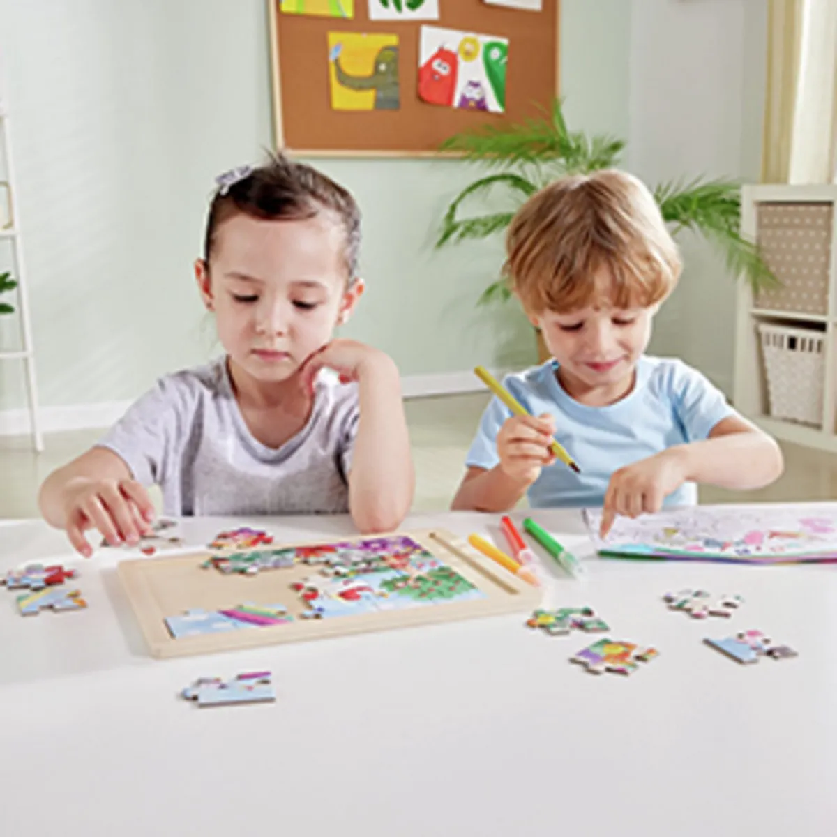 Hape Eenhoorn Vrienden Puzzel 1000 Stuks - Multicolor