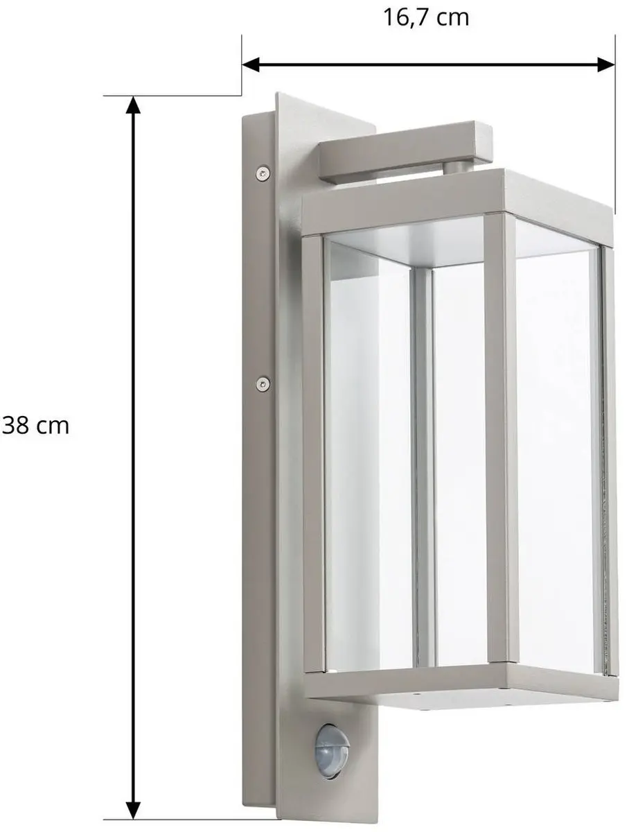 Lucande Wandlamp Buiten 1 Licht 10.8W