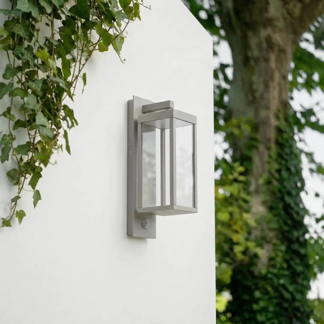 Lucande Wandlamp Buiten 1 Licht 10.8W - Lichtgrijs