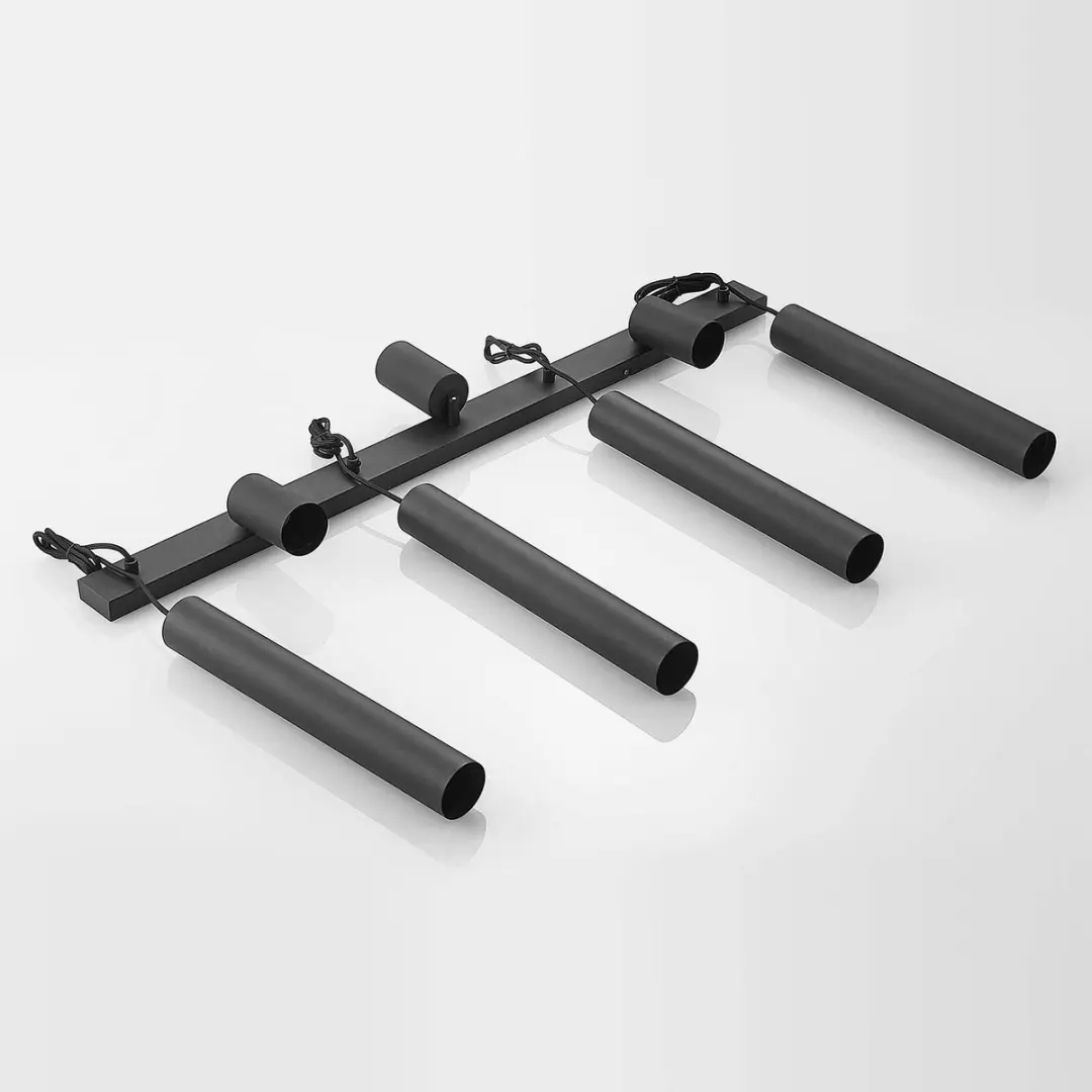 Lindby Hanglamp 7x GU10 10W - Zandzwart
