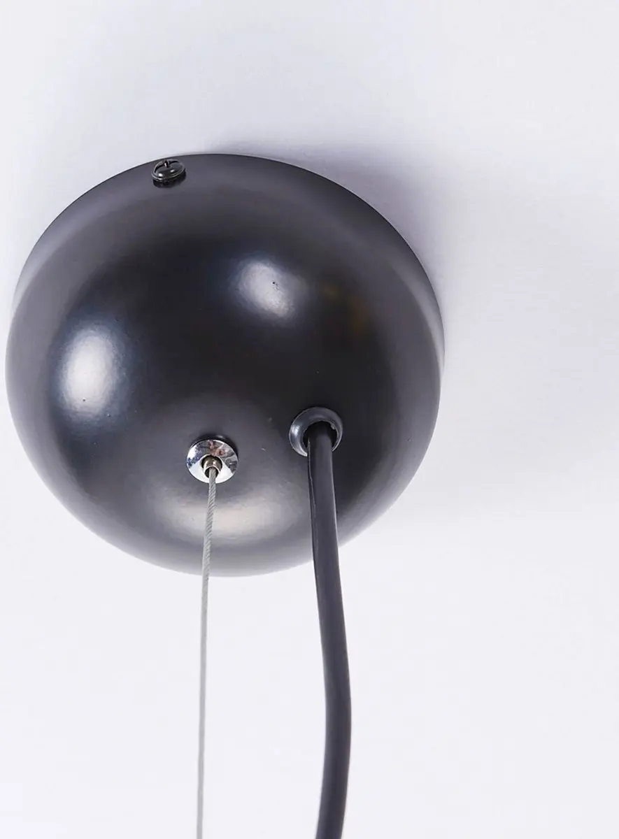Lindby Cerchio+ Hanglamp 5-licht - Zwart/Goud