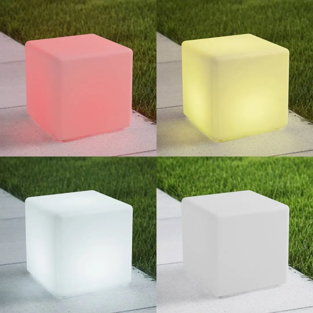 Lindby Terraslamp RGB - 2.5W - Wit - 41cm
