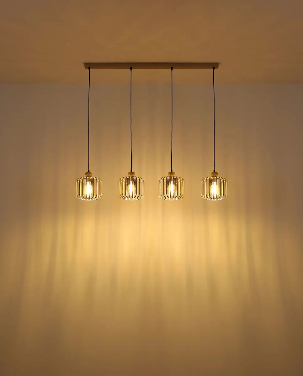 Globo Alfred Hanglamp Metaal - 4 Lichtpunten E27