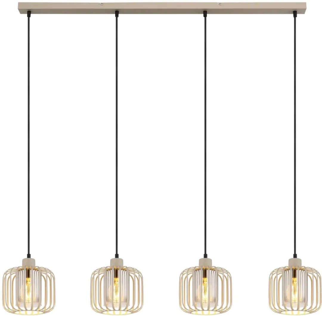Globo Alfred Hanglamp Metaal - 4 Lichtpunten E27 - afbeelding 6 van 6