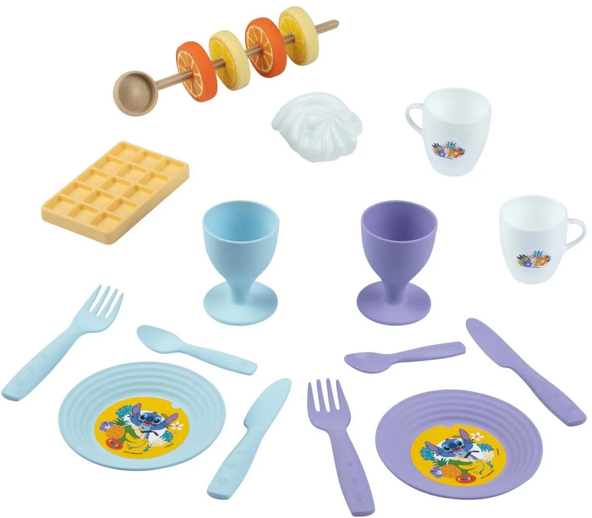 Smoby Lilo & Stitch Stitch Picknickmand - Blauw/Paars