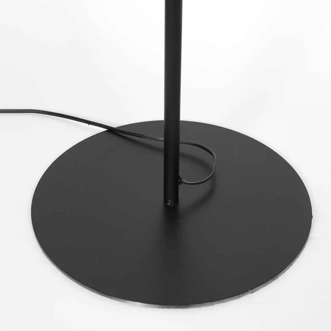 Steinhauer Bloeba 4170ZW Vloerlamp - Zwart - Bamboe/Metal