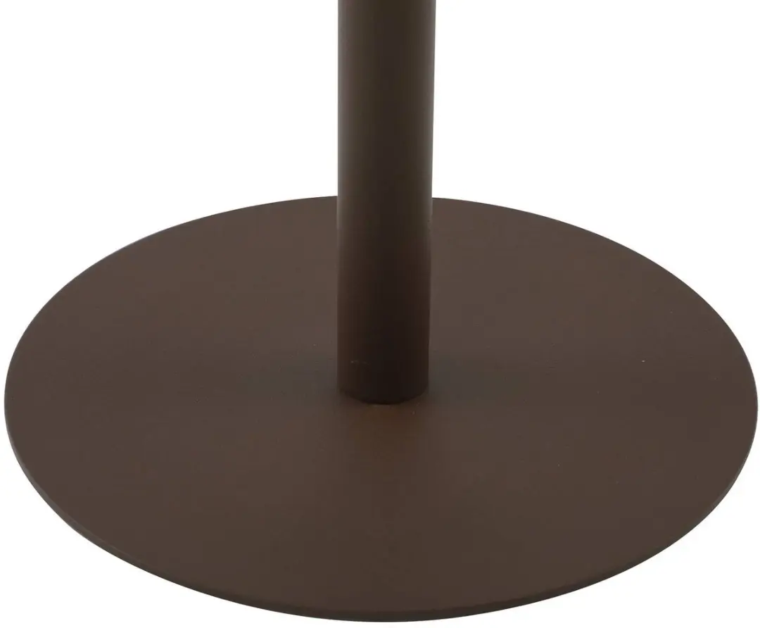 Lindby Terraslamp CCT 1 Licht - 45 cm - Donkerbruin/Wit