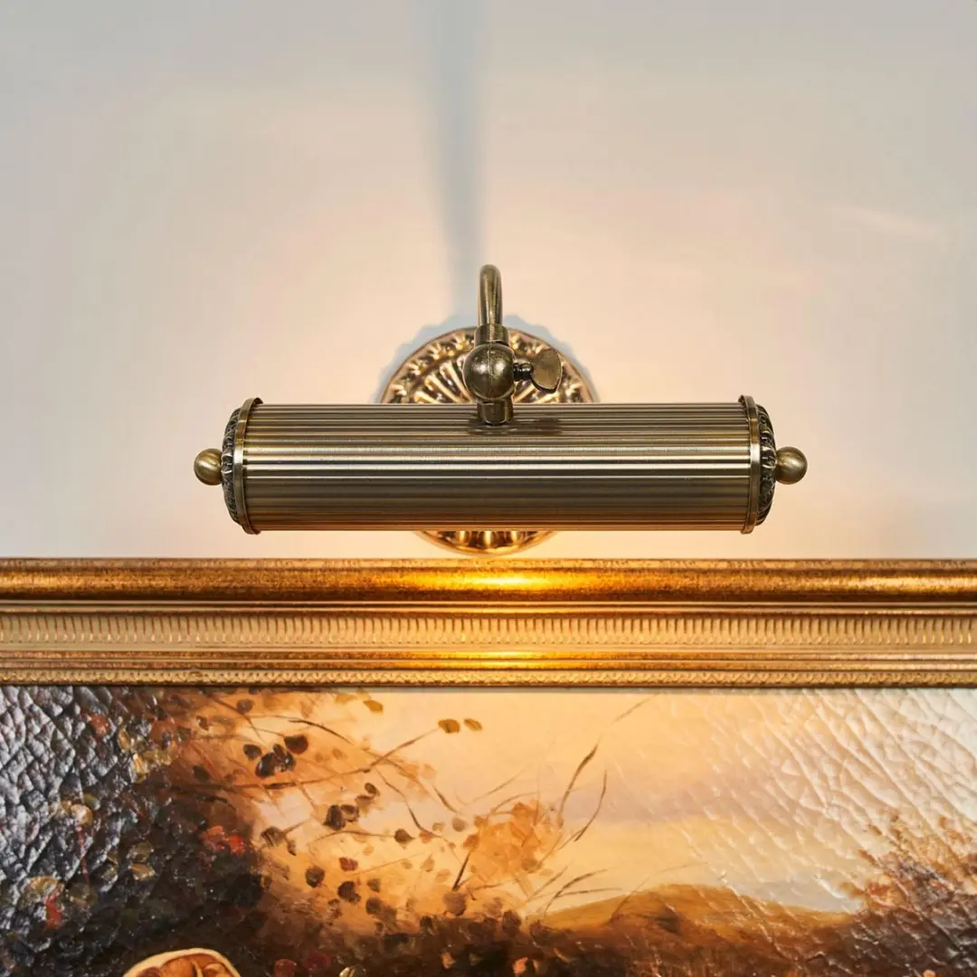 Lindby Wandlamp E14 Antiek Messing