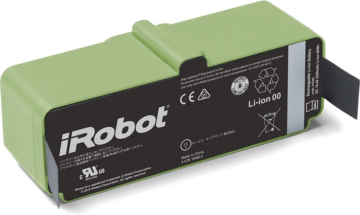 IROBOT - BATTERIJPACK OPLAADBAAR NiMH-X- SERIE 500 / 600 / 700 / 800 / 900 - 4462425
