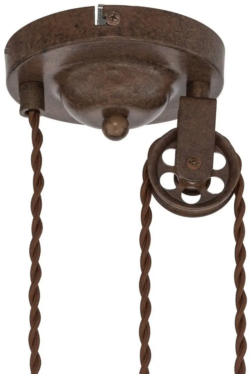 Lindby Louisanne+ Hanglamp - 1 Lichtpunt - Metaal/Glas - 28cm