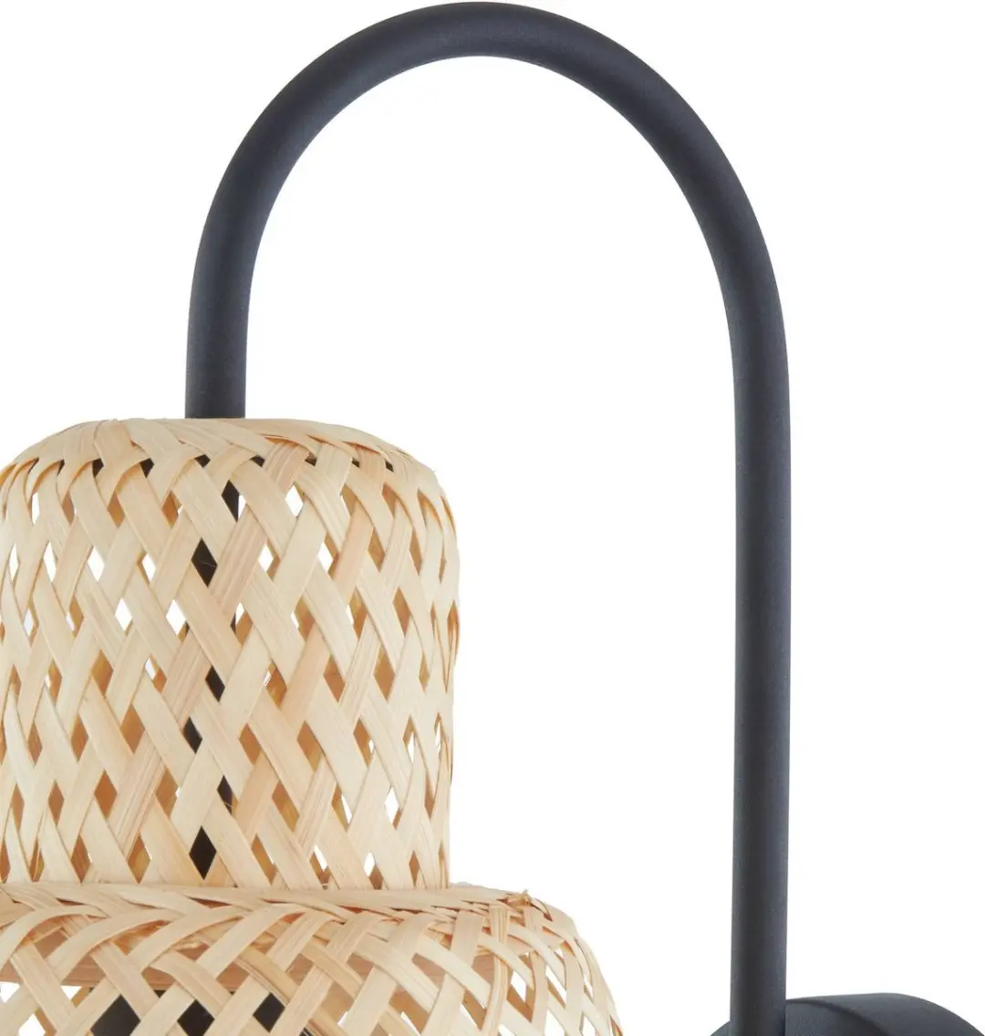 Lindby Wandlamp Bamboe 1 Licht E27 - 15W