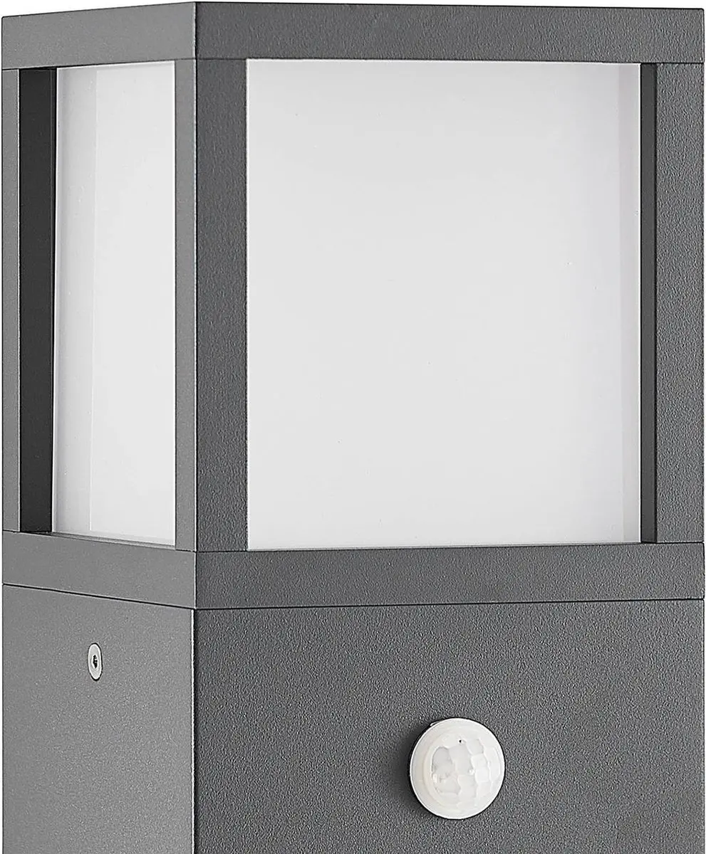 Lucande Padverlichting Zuillamp 15W E27 - 65cm Donkergrijs
