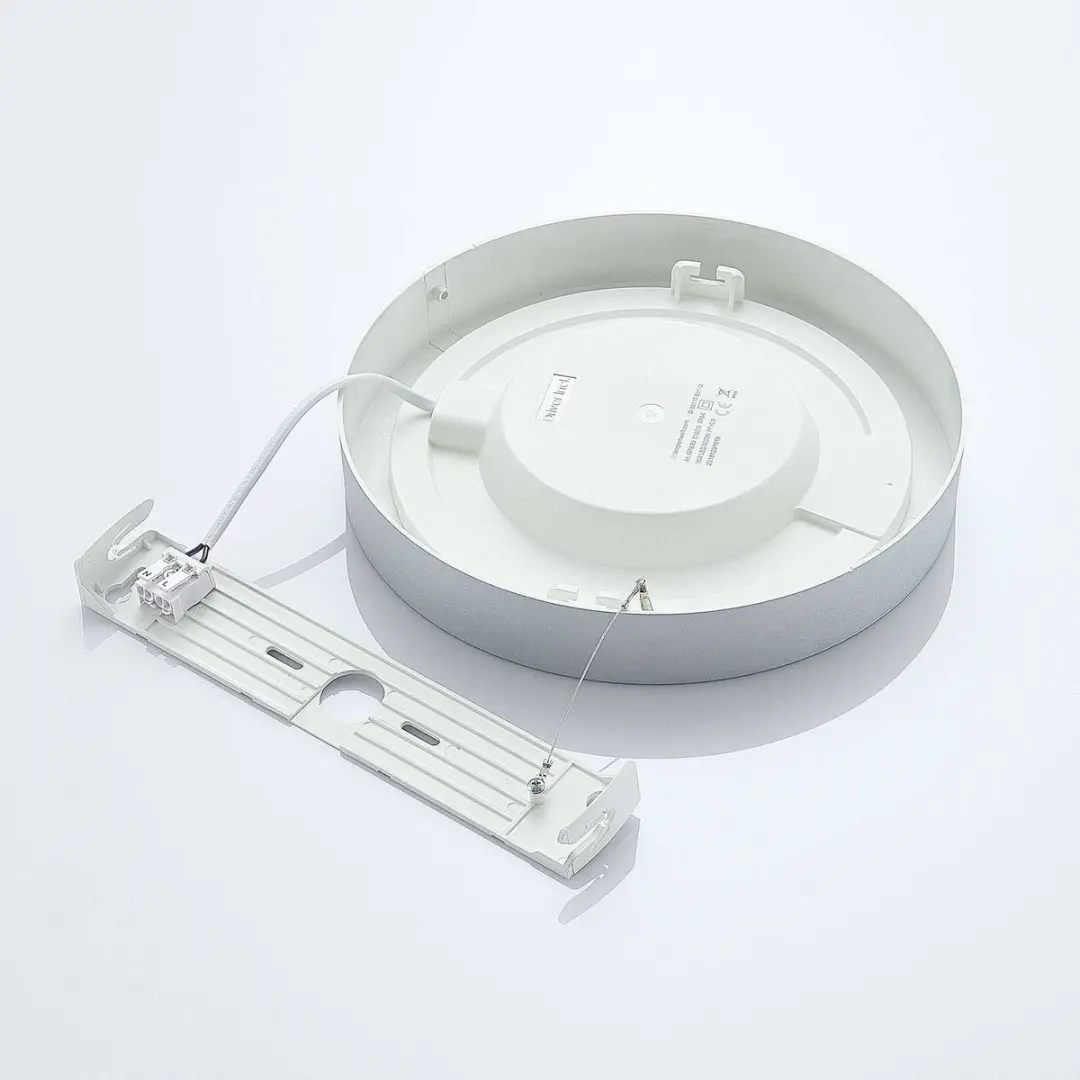 ARCCHIO Plafondlamp Badkamer 1 Licht - Ø25cm - Zilver/Wit