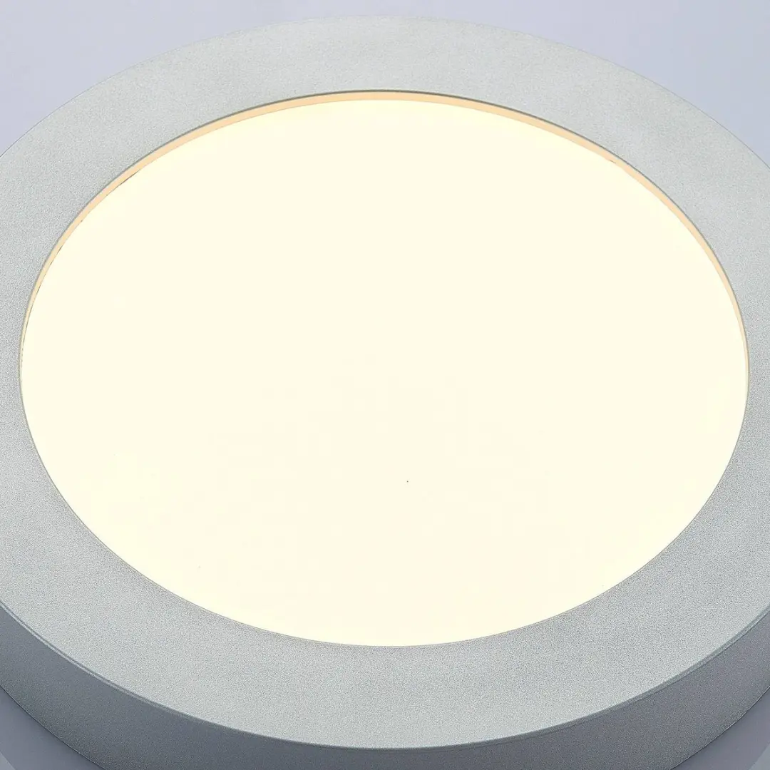 ARCCHIO Plafondlamp Badkamer 1 Licht - Ø25cm - Zilver/Wit
