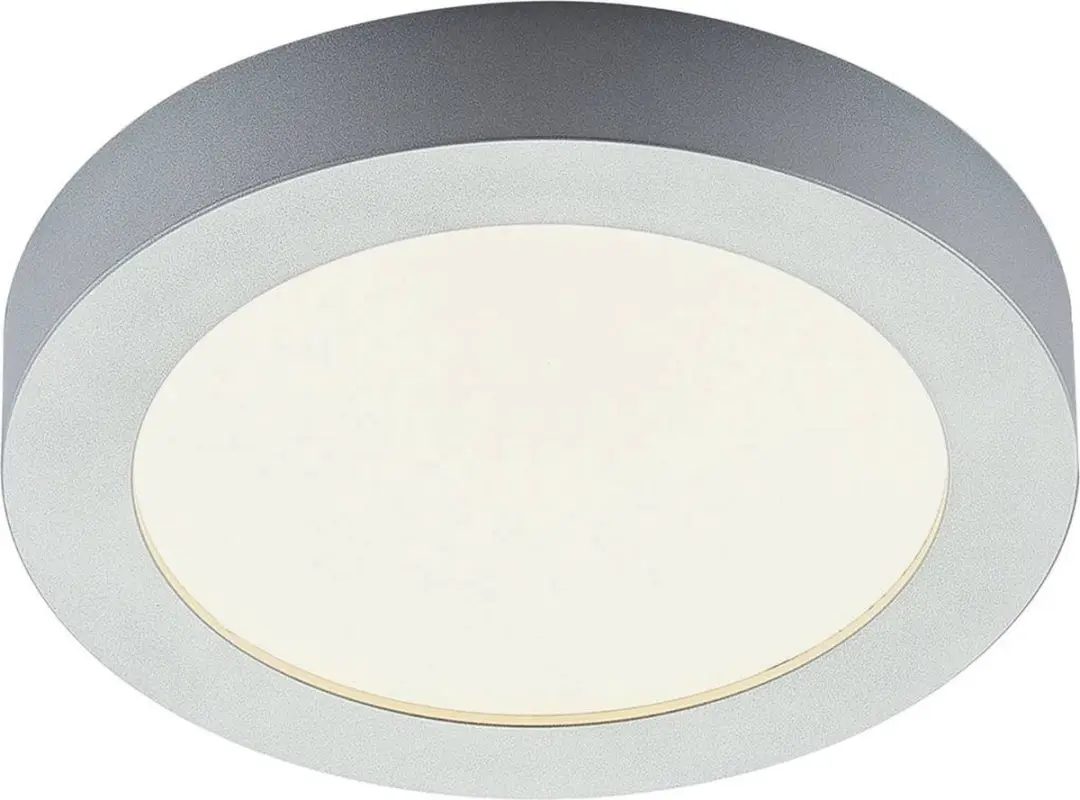 ARCCHIO Plafondlamp Badkamer 1 Licht - Ø25cm - Zilver/Wit