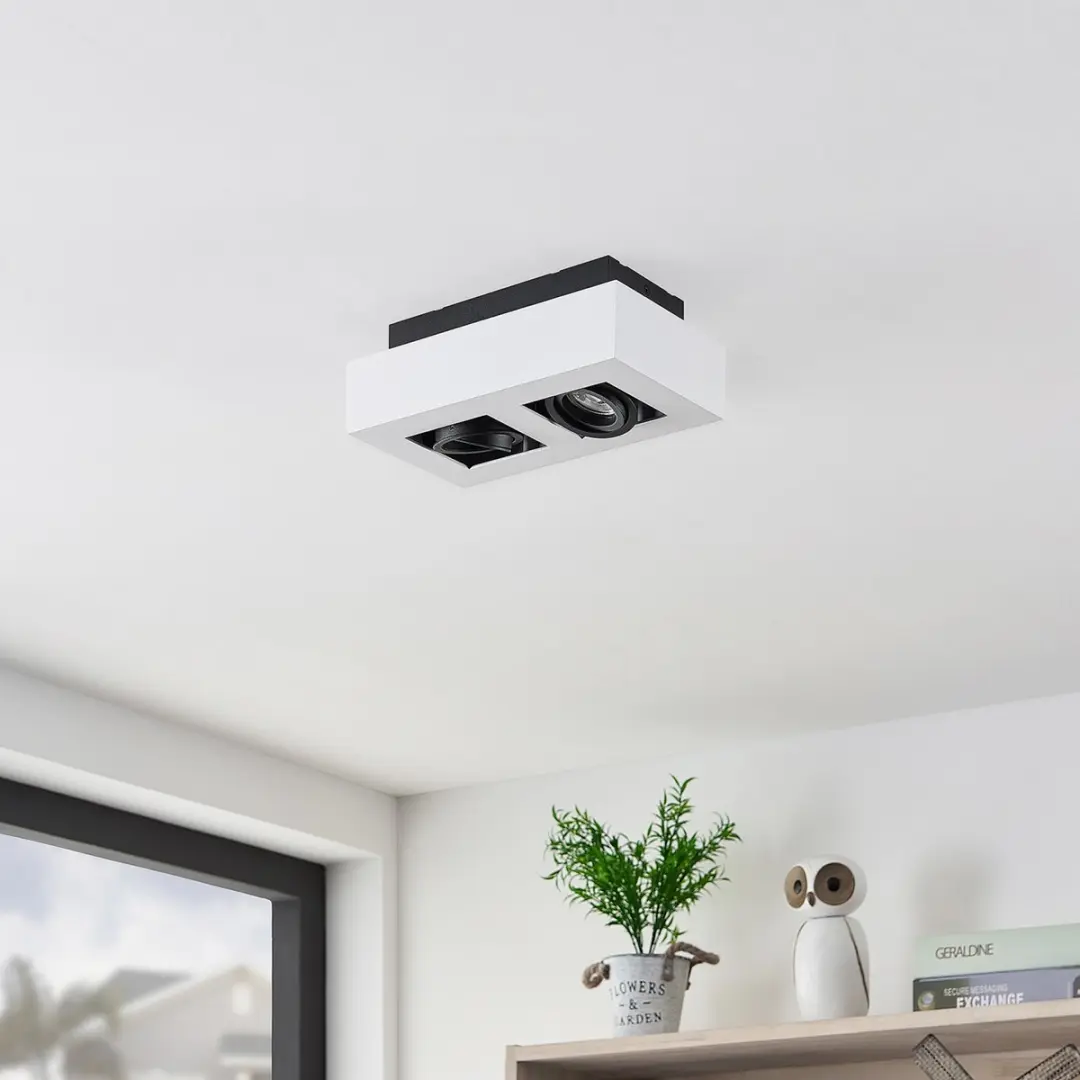 ARCCHIO Buitenspot Aluminium 2x GU10 5W - Wit