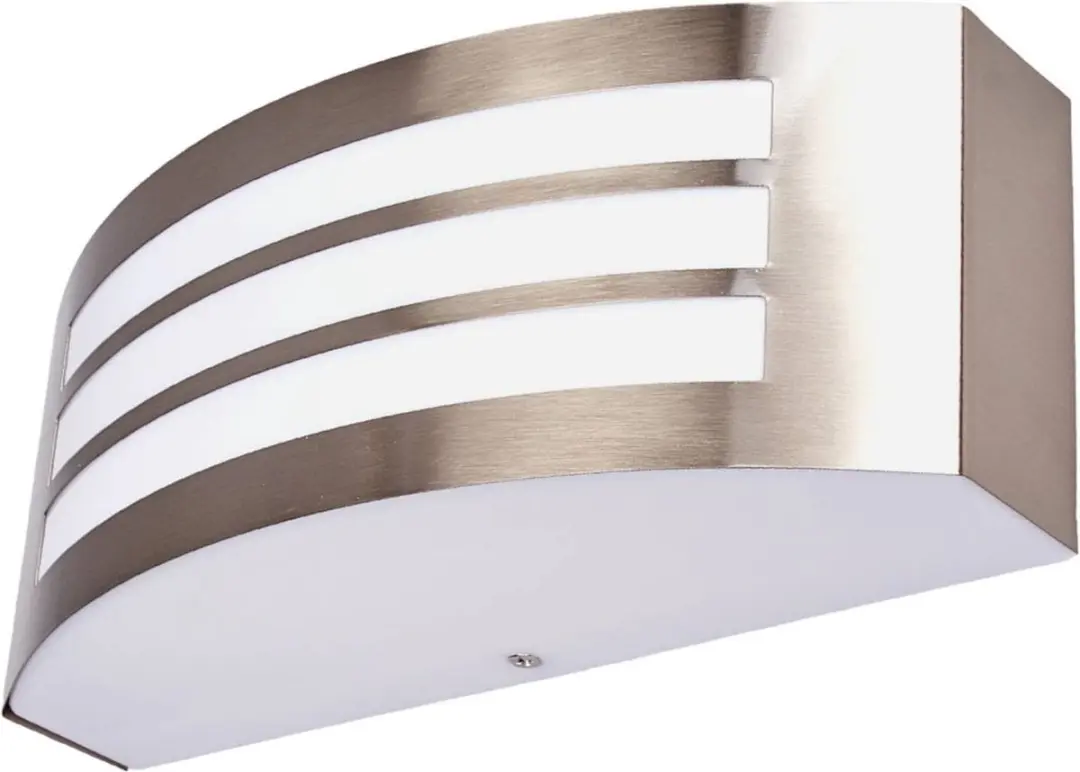 Lindby Wandlamp Buiten RVS IP44 - 1 Lichtpunt E27