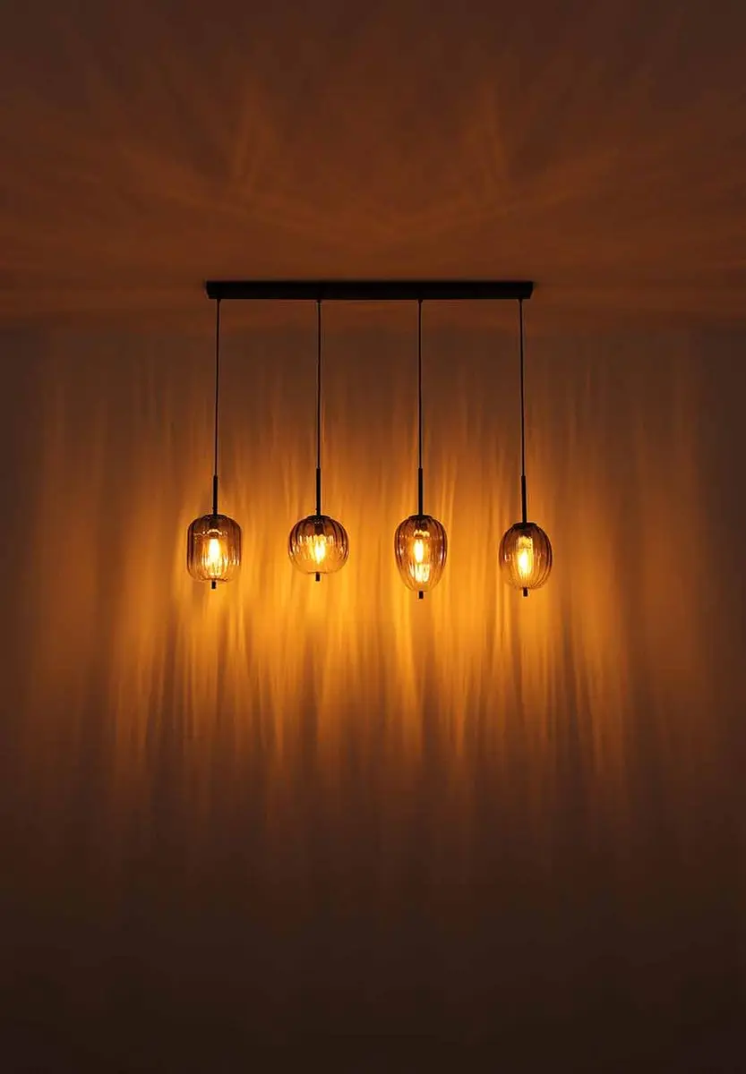 Globo Attila Hanglamp - Ø46cm - Zwart