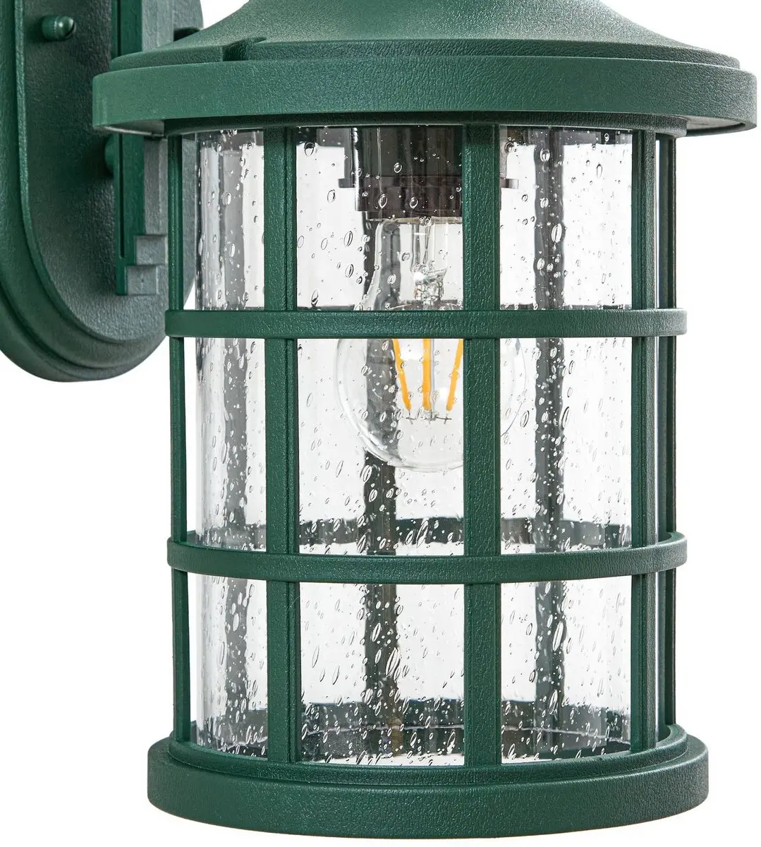 Lindby Wandlamp Buiten 1 Licht E27 Groen - 36,5 cm