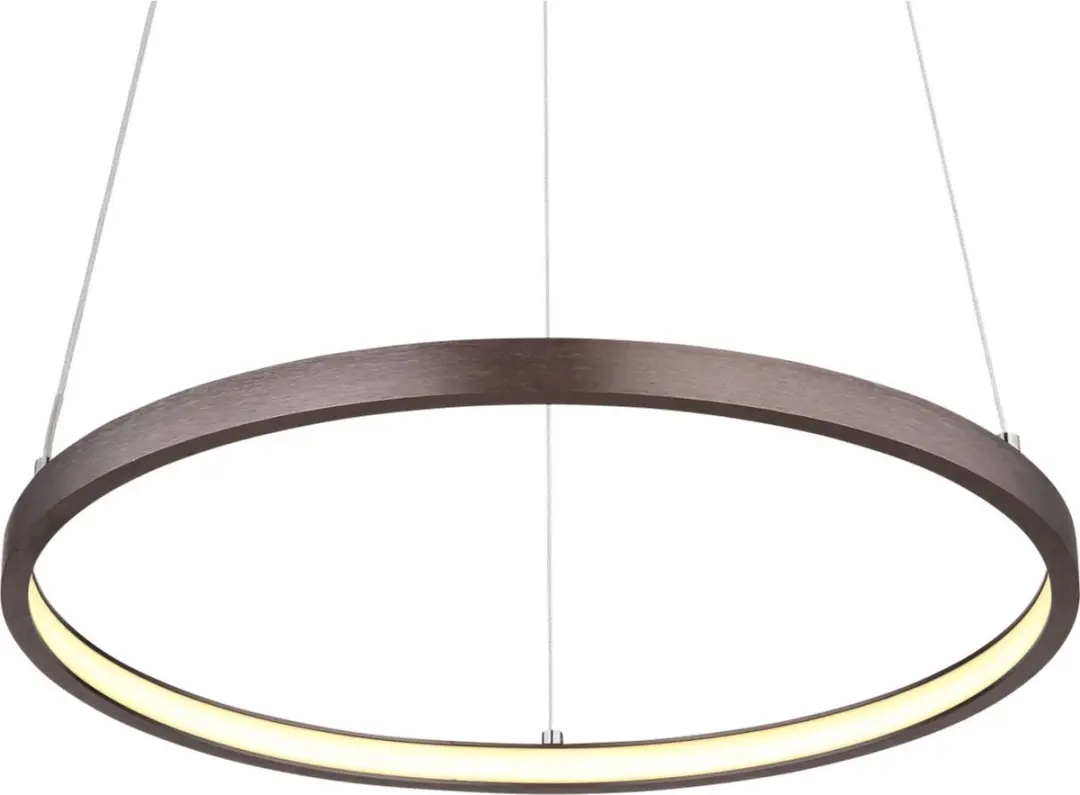 Globo Ralph Hanglamp - Bruin Ø39cm LED