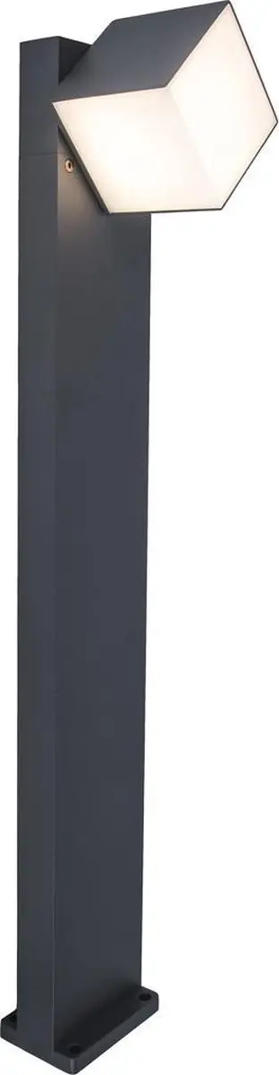 Lutec Cuba Tuinpaal LED 500 Lumen - Donkergrijs