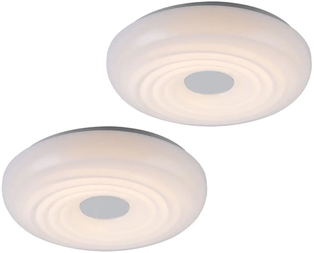 Globo Plafondlamp LED Rond Wit 15W 1240lm